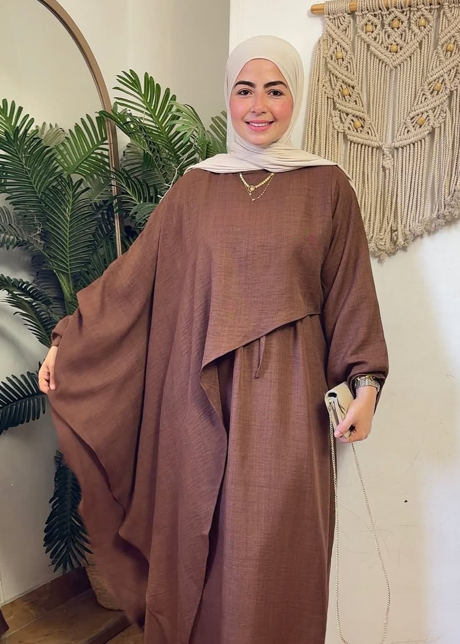 طقم بيزك كتان