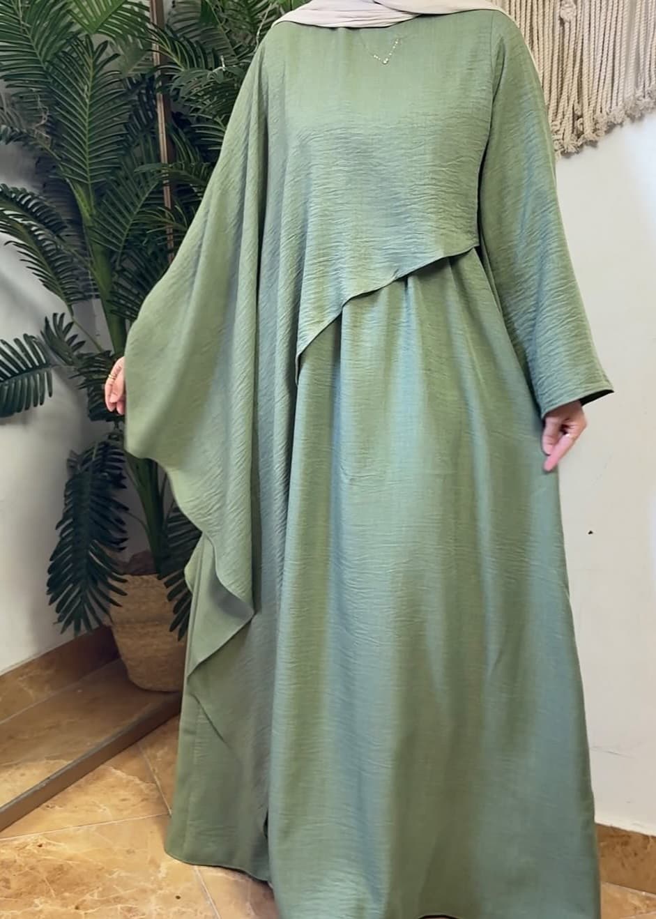 طقم بيزك كتان