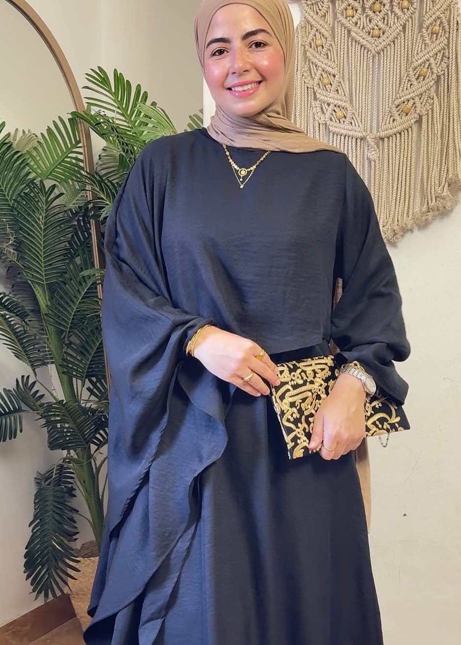 طقم بيزك كتان