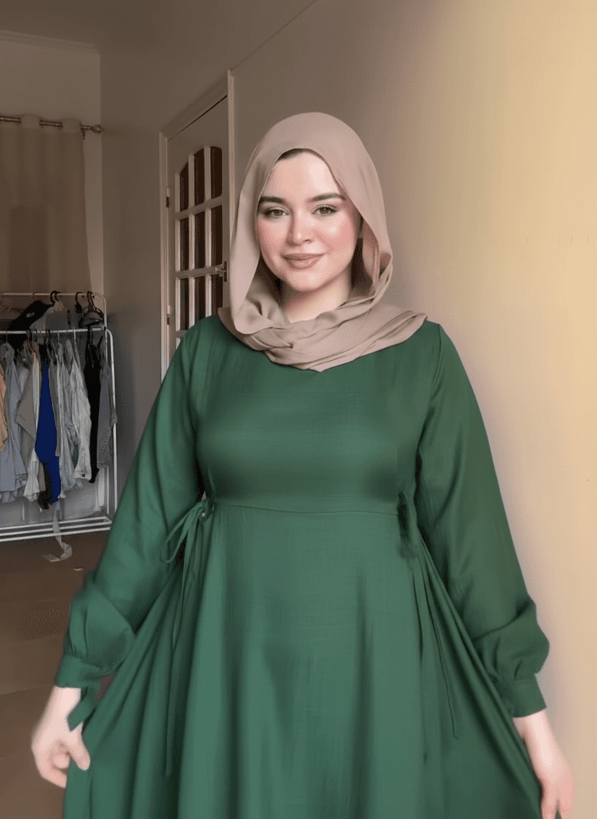 دريس كتان حزامين